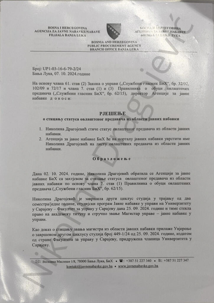 Pravna pomoc Javne Nabavke